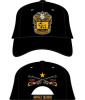 BUFFALO SOLDIERS ADJUSTABLE LEATHER CAP